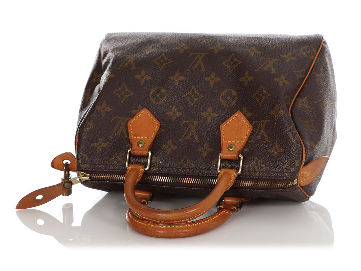 Louis Vuitton Vintage Monogram Canvas Speedy 25 Satchel (SHF-16510