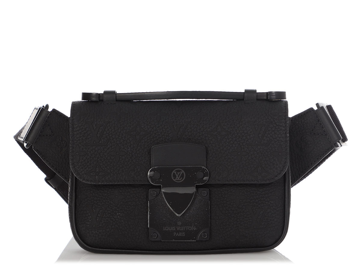Louis Vuitton Black S Lock Sling Bag 1:1 original Quality