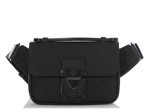 Louis Vuitton Dark Gray Empreinte S-Lock Sling Bag