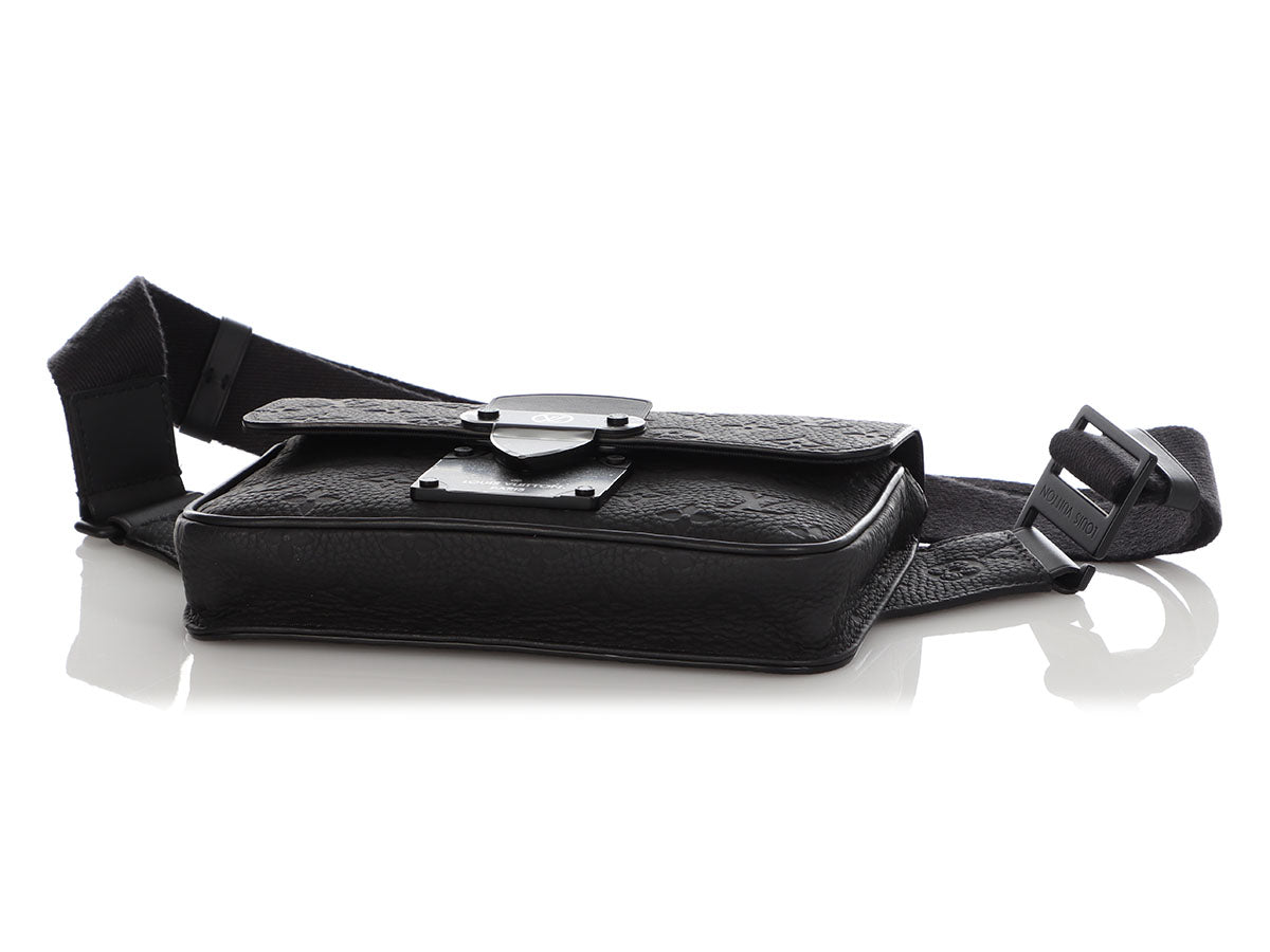 Louis Vuitton Handbag sling with og box and dust bag (black) (s9