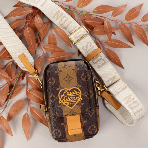 Louis Vuitton x NIGO Reverse Monogram Flat Double Phone Pouch