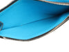 Louis Vuitton Blue Taigarama Coin Card Holder
