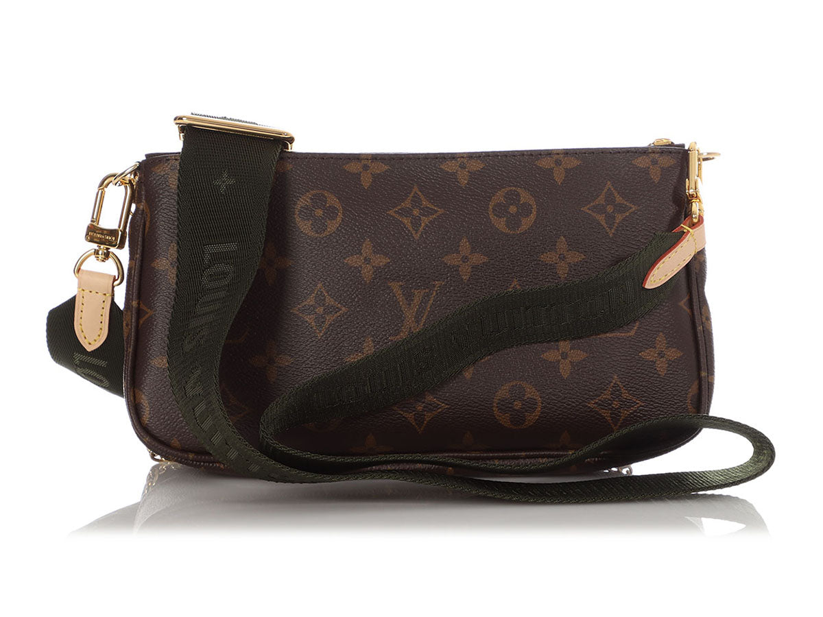 Multi pochette accessoires cloth crossbody bag Louis Vuitton Brown