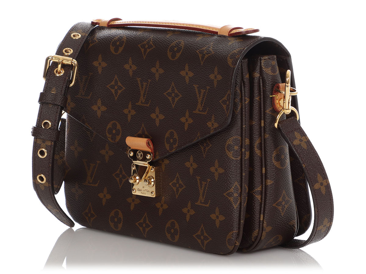 Louis Vuitton Metis Pochette Monogram Brown in Coated Canvas - US