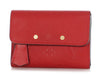 Louis Vuitton Red Leather Empreinte Pont Neuf Wallet