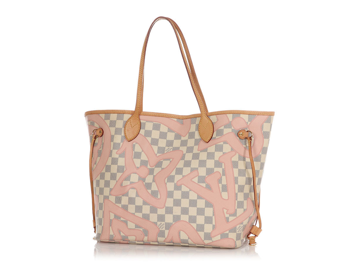 Pink Monogram V Neverfull MM NM