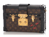 Louis Vuitton Monogram and Black Petite Malle