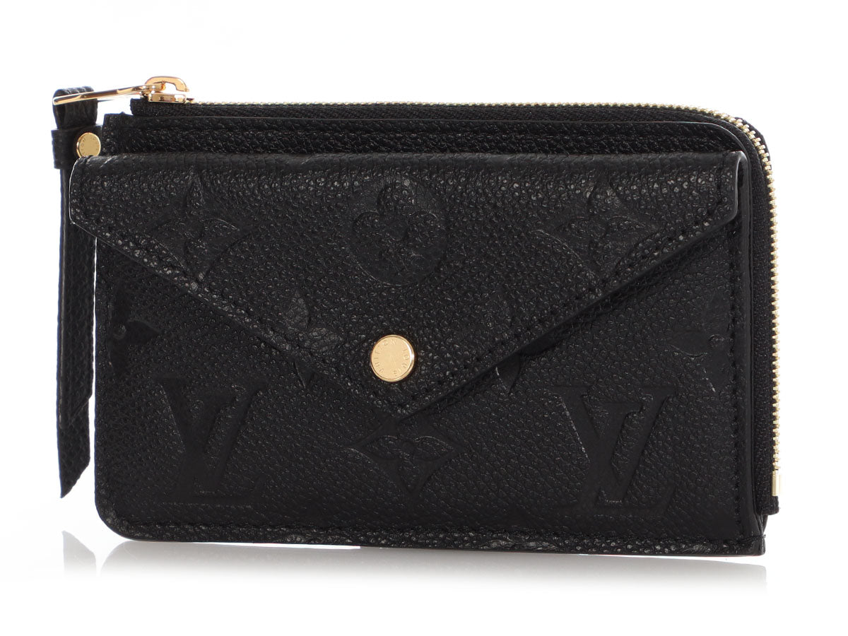 Louis Vuitton Recto Verso Card Holder Monogram Empreinte Leather