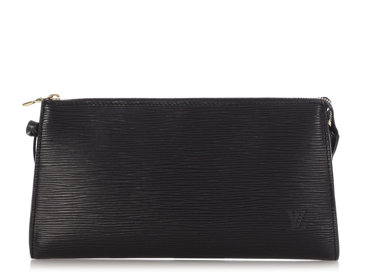 Louis Vuitton Black Epi Pochette Accessoires