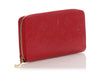 Louis Vuitton Red Monogram Vernis Zippy Wallet