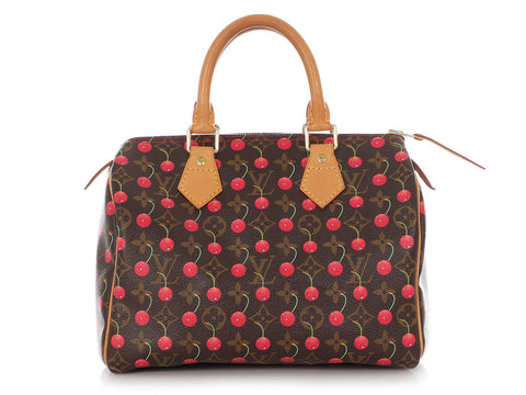 Louis Vuitton Monogram Cerises Speedy 25