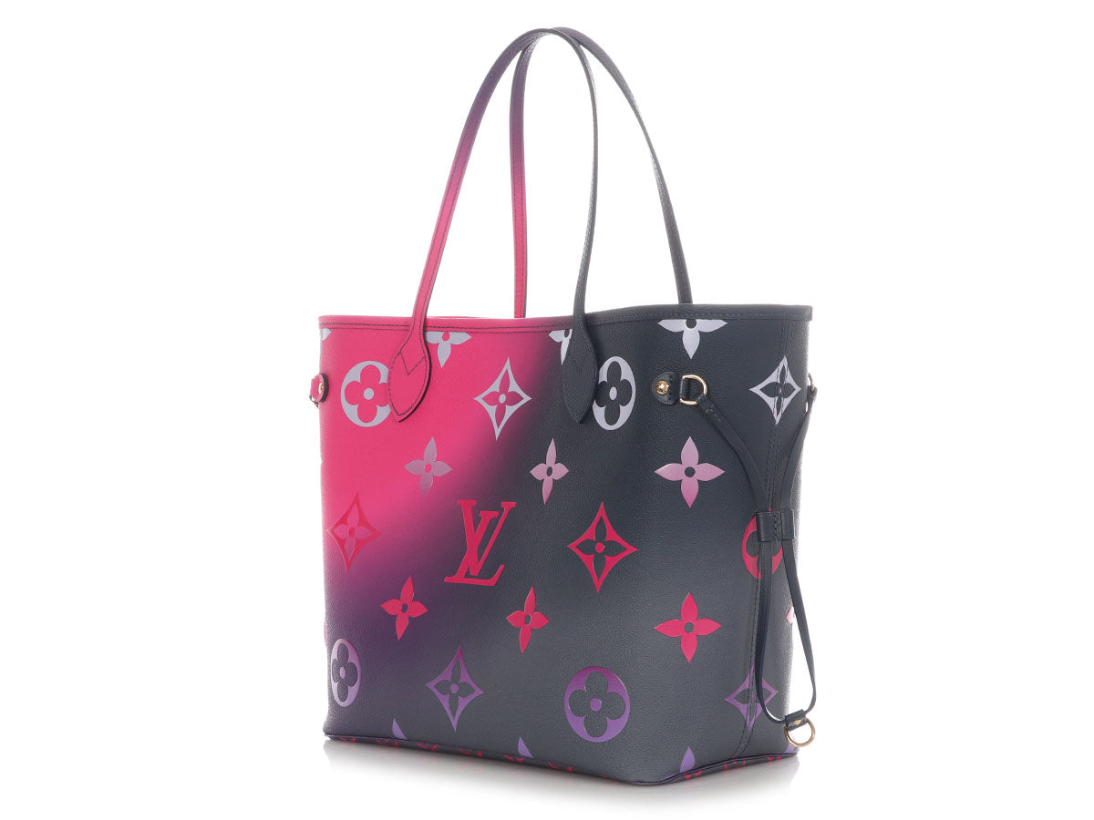 Louis Vuitton Midnight Fuchsia Giant Spring In The City Neverfull MM N