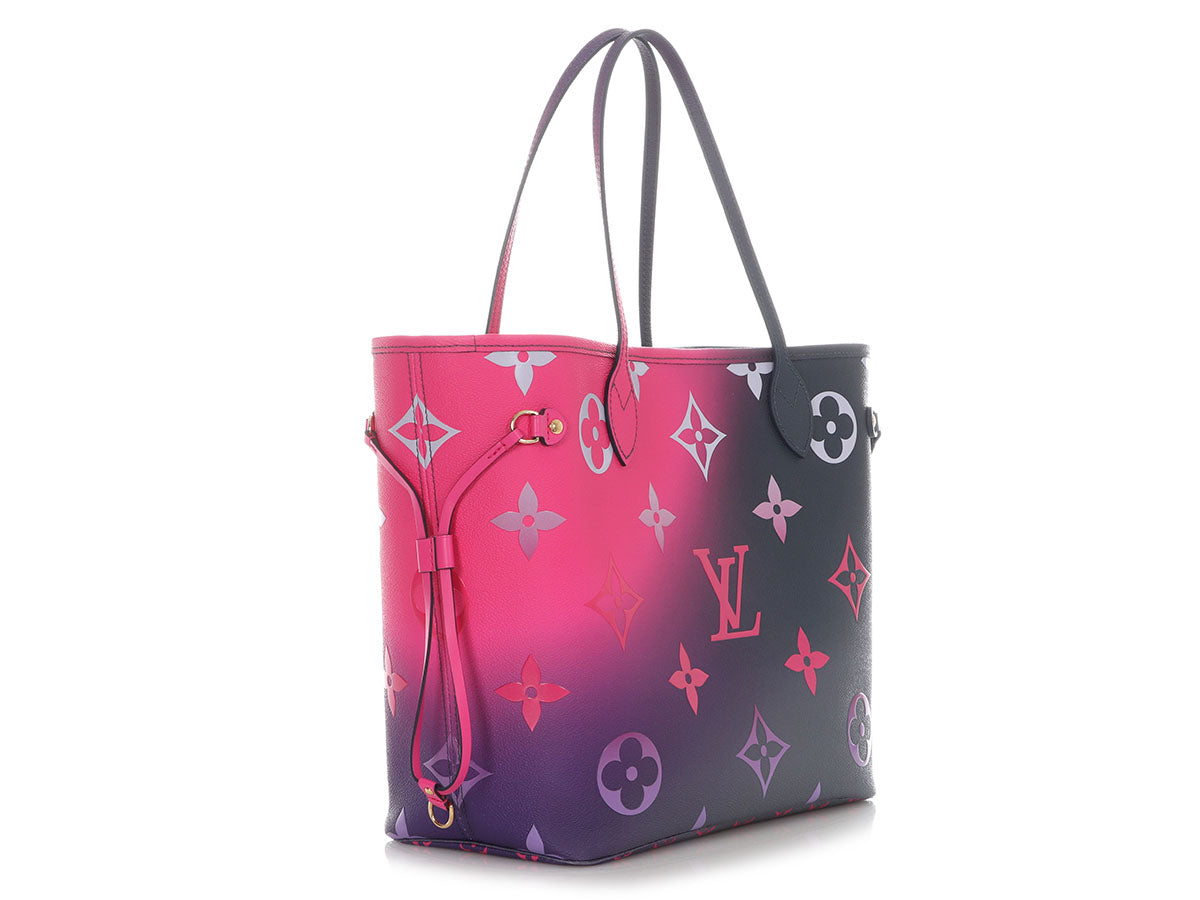 Louis Vuitton Midnight Fuchsia Giant Spring In The City Neverfull MM NM