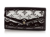 Louis Vuitton Amarante Vernis Sarah Wallet