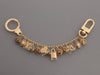 Louis Vuitton Brown Pastilles Gold Tone Chain Bag Charm / Key Holder