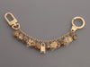 Louis Vuitton Brown Pastilles Gold Tone Chain Bag Charm / Key Holder