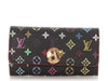 Louis Vuitton Black Multicolore Monogram Multicles Four Key Holder