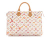 Louis Vuitton White Watercolor Aquarelle Speedy 35