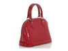 Louis Vuitton Red Vernis Alma BB