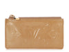 Louis Vuitton Beige Perle Vernis Key Pouch