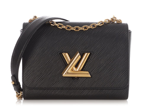 Louis Vuitton Black Epi Twist MM