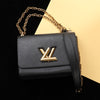 Louis Vuitton Black Epi Twist MM
