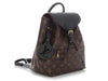 Louis Vuitton Monogram and Black Leather Montsouris PM NM