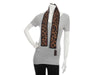 Louis Vuitton Stephen Sprouse Brown Leopard Print Silk Bandeau