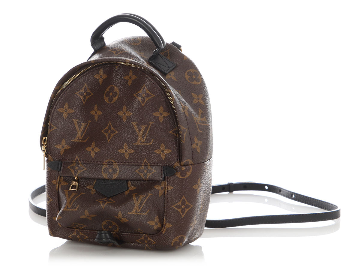 gucci palm springs backpack mini Louis Vuitton Mini Monogram Palm Springs Backpack
