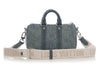 Louis Vuitton Washed Denim Keepall Bandoulière 25
