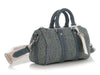 Louis Vuitton Washed Denim Keepall Bandoulière 25