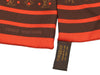 Louis Vuitton Orange Monogram Perforated Silk Bandeau