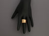 Louis Vuitton Maroon Lock Me Ring