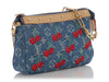 Louis Vuitton LV x TM Monogram Denim Cerises Pochette Accessoires