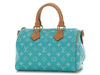 Louis Vuitton Turquoise Calfskin Speedy P9 Bandoulière 25