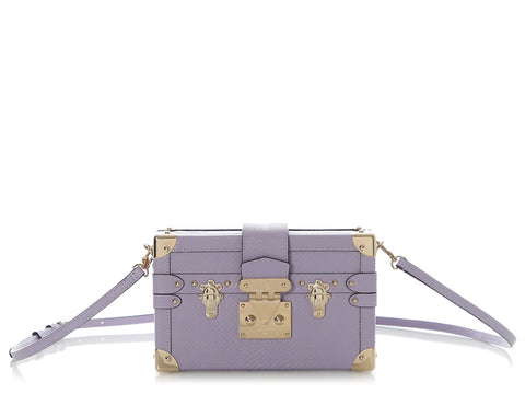 Louis Vuitton Lilac Karung Petite Malle