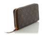 Louis Vuitton Monogram Fuchsia Clémence Wallet
