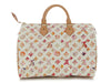 Louis Vuitton White Watercolor Aquarelle Speedy 35