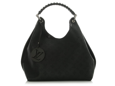 Louis Vuitton Black Carmel Hobo