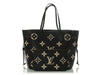 Louis Vuitton Black and Cream Giant Monogram Empreinte Neverfull