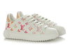 Louis Vuitton White Time Out Sneakers