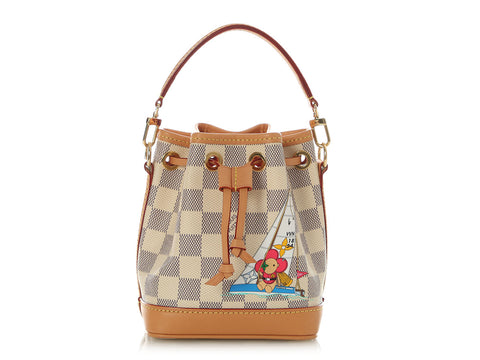 Louis Vuitton Damier Azur Vivienne Sac Nano Noé