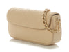 Louis Vuitton Cream Monogram Empreinte Ivy Wallet On Chain