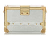 Louis Vuitton Silver and Gold Epi Petite Malle