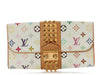Louis Vuitton White Multicolore Monogram Pochette Courtney Clutch