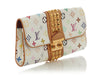 Louis Vuitton White Multicolore Monogram Pochette Courtney Clutch