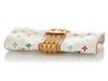Louis Vuitton White Multicolore Monogram Pochette Courtney Clutch