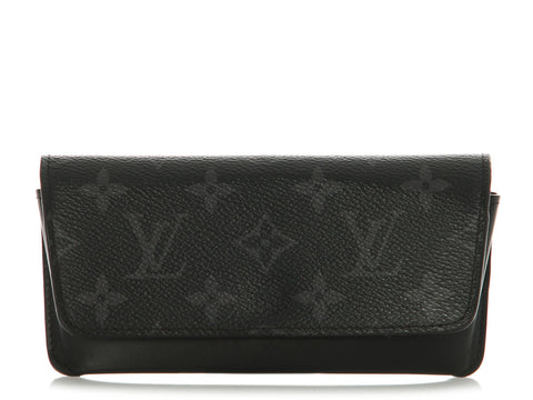 Louis Vuitton Monogram Eclipse Woody Sunglasses Case