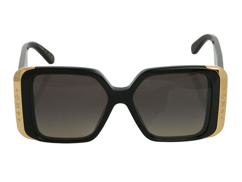 Louis Vuitton Black Moon Square Sunglasses