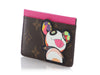 Louis Vuitton LV x TM Monogram Panda Card Case